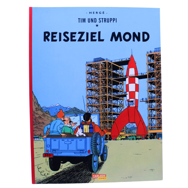 Tim und Struppi Comic Nr. 15 „Reiseziel Mond“ (1998) | Hoppla Stuff